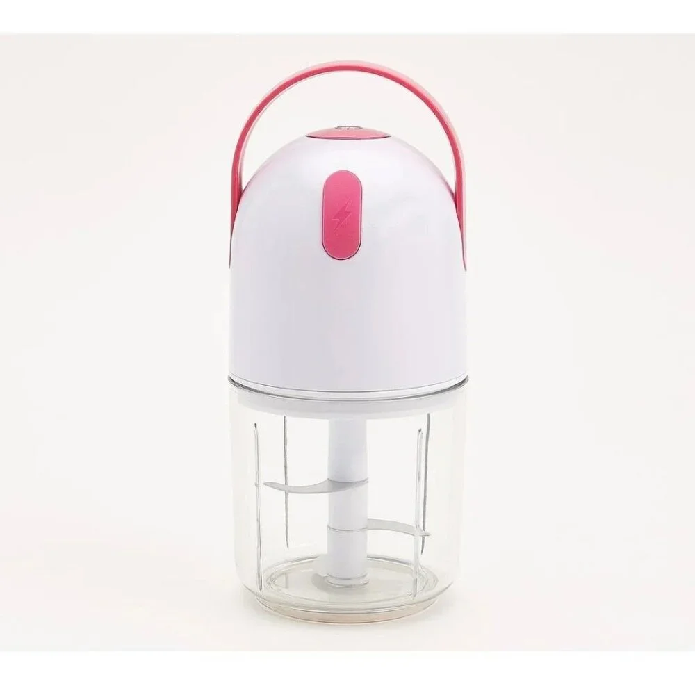 PREPOLOGY RECHARGEABLE 13.5 OZ MINI CHOPPER-RED/WHITE-NWOT